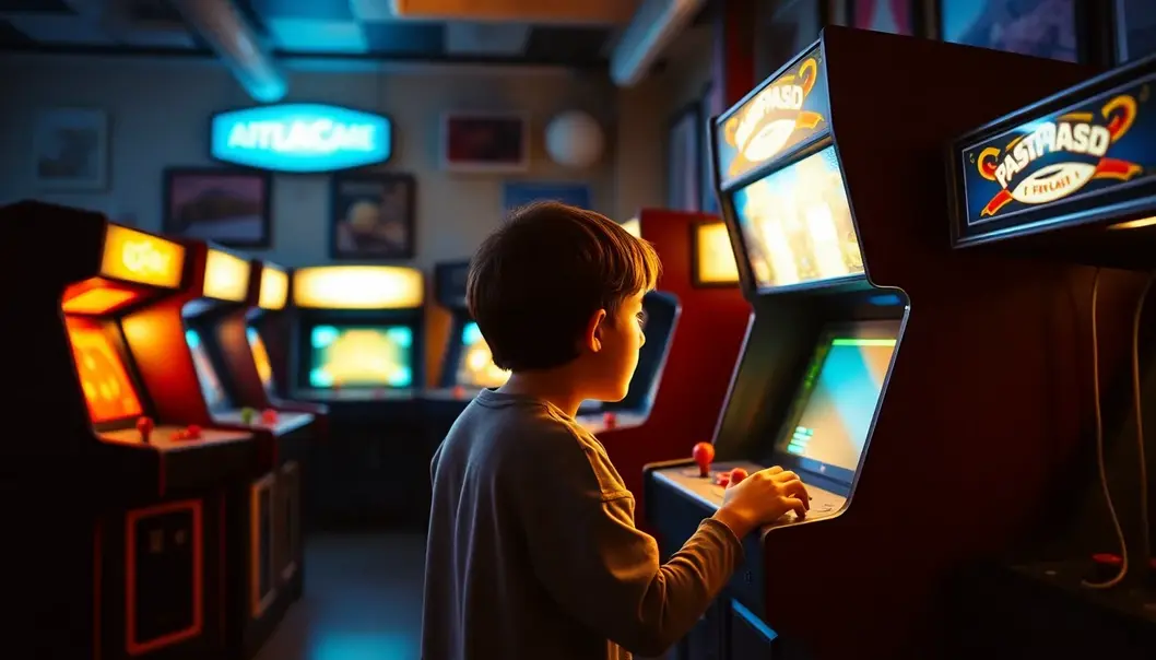 A snapshot of the early video game era with a focus on the game Pong.